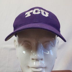 TCU Texas Christian University Hat Unisex Purple White Horned Frogs Baseball Ca
